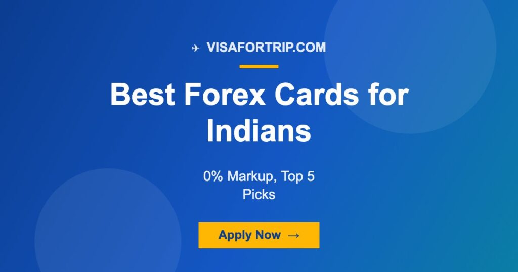 Best Forex Cards for Indians 2026: 0% Markup, Top 5 Picks