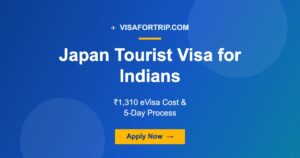 Japan Tourist Visa for Indians 2026: ₹1,310 eVisa Cost & 5-Day Process