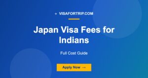 Japan Visa Fees for Indians 2026: Full Cost Guide