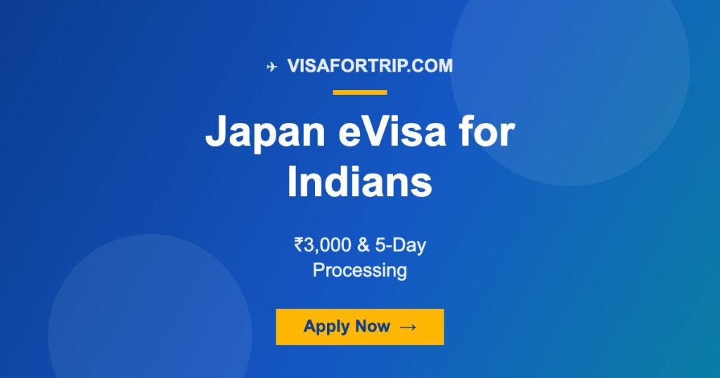 Japan eVisa for Indians 2026: ₹3,000 & 5-Day Processing