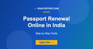 Passport Renewal Online in India 2026: Step-by-Step Guide