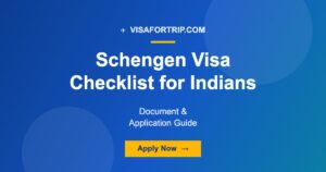 Schengen Visa Checklist for Indians (2026): Document & Application Guide