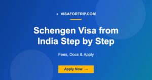 Schengen Visa from India Step by Step 2026: Fees, Docs & Apply