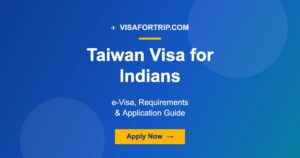 Taiwan Visa for Indians 2026: e-Visa, Requirements & Application Guide