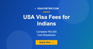 USA Visa Fees for Indians 2026: Complete ₹40,000 Cost Breakdown