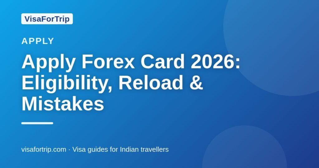 apply forex card — VisaForTrip guide cover