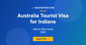 Australia Tourist Visa for Indians: Step by Step Guide 2026