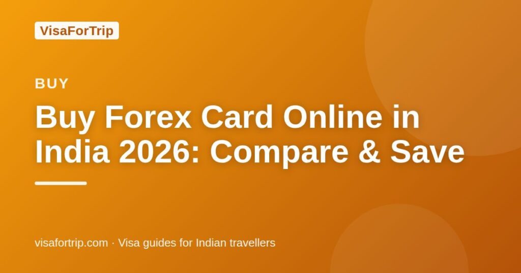 buy forex card online — VisaForTrip guide cover