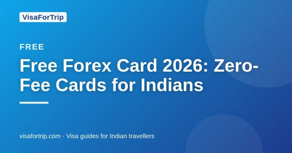 free forex card — VisaForTrip guide cover