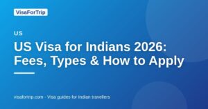 us visa for indians — VisaForTrip guide cover