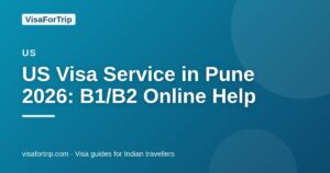 us visa service in Pune — VisaForTrip guide cover