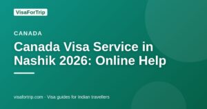 canada visa service in Nashik — VisaForTrip guide cover