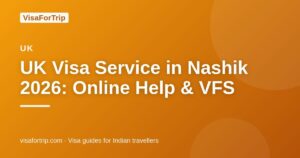 uk visa service in Nashik — VisaForTrip guide cover